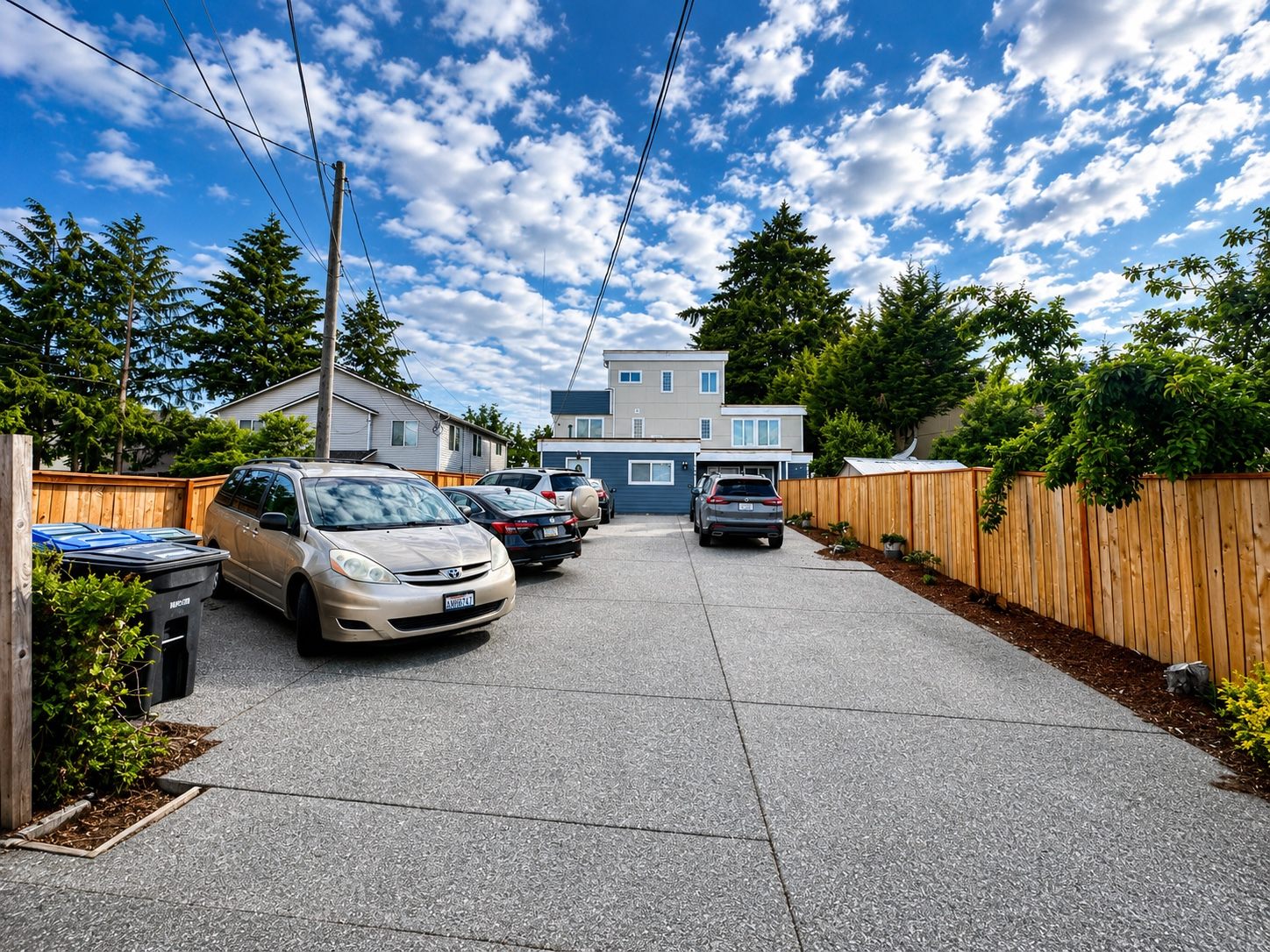 Exterior driveway view of Life Worth Living Adult Family Home in Burien